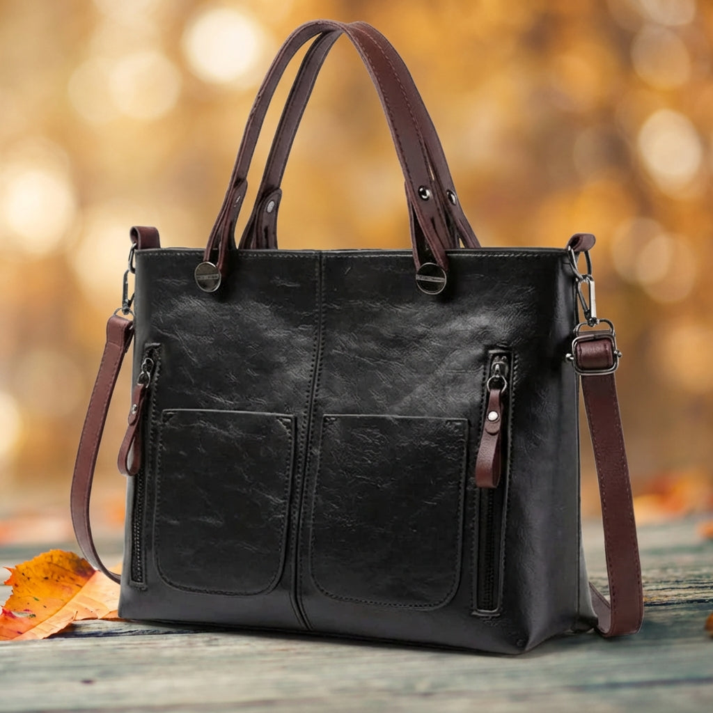 Genuine Leather Tote