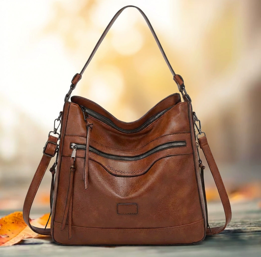 Genuine Leather Crossbody Bag