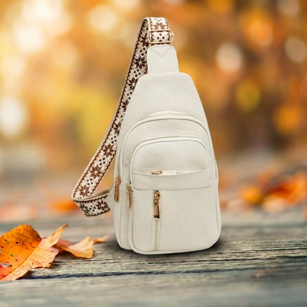 Genuine Leather Crossbody Bag