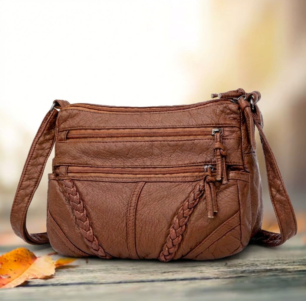 Genuine Leather Shoulder Bag