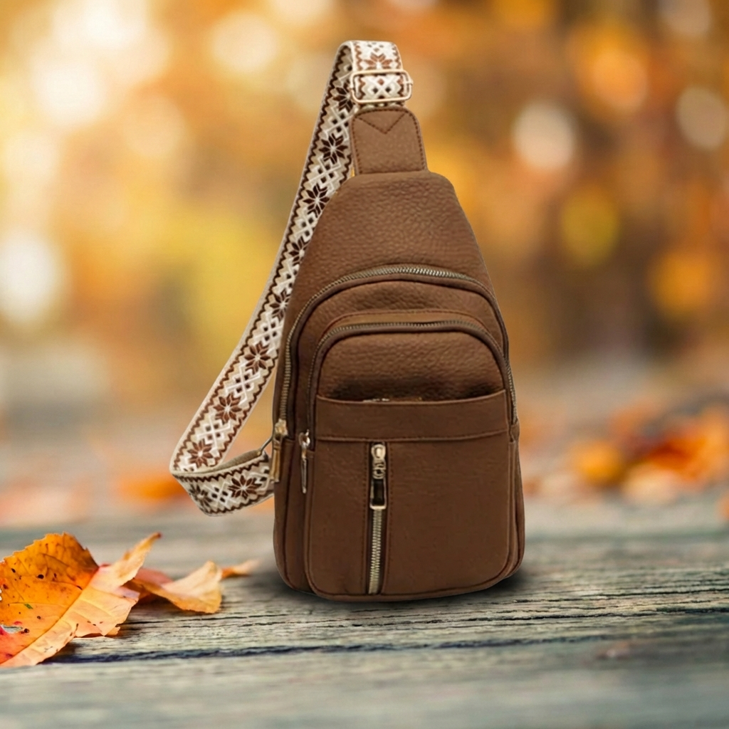 Genuine Leather Crossbody Bag